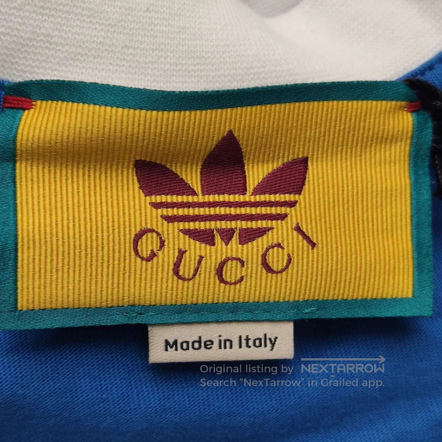 Gucci Gucci x Adidas Collaboration Blue Dress M. Size M / US 6-8 / IT 42-44 - 2 Thumbnail