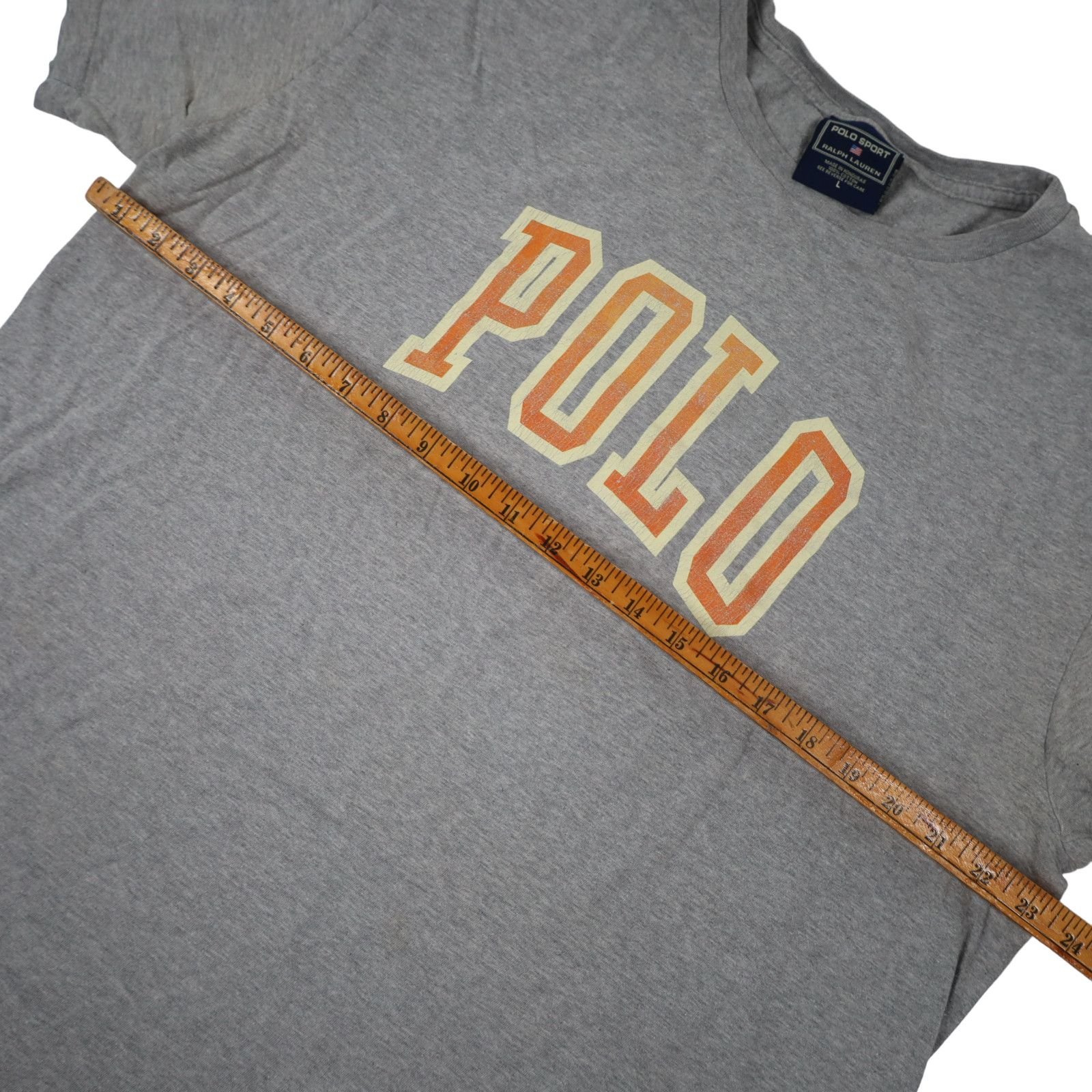 Polo Ralph Lauren × Vintage Vintage Polo Sport Ralph Lauren Spellout Graphic T Shirt Size US L / EU 52-54 / 3 - 6 Thumbnail