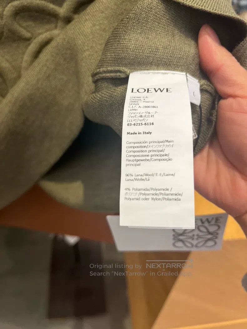 Loewe Loewe Wool sweater Size L / US 10 / IT 46 - 4 Thumbnail