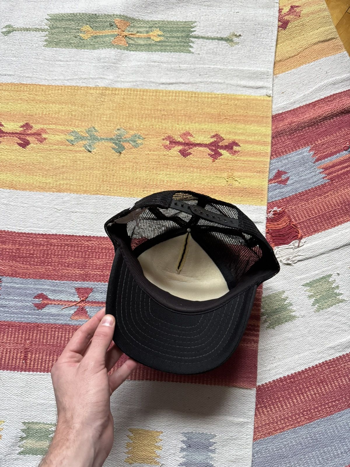 Vintage Vibrate 90’s Fishman USA Trucker Hat Size ONE SIZE - 6 Thumbnail