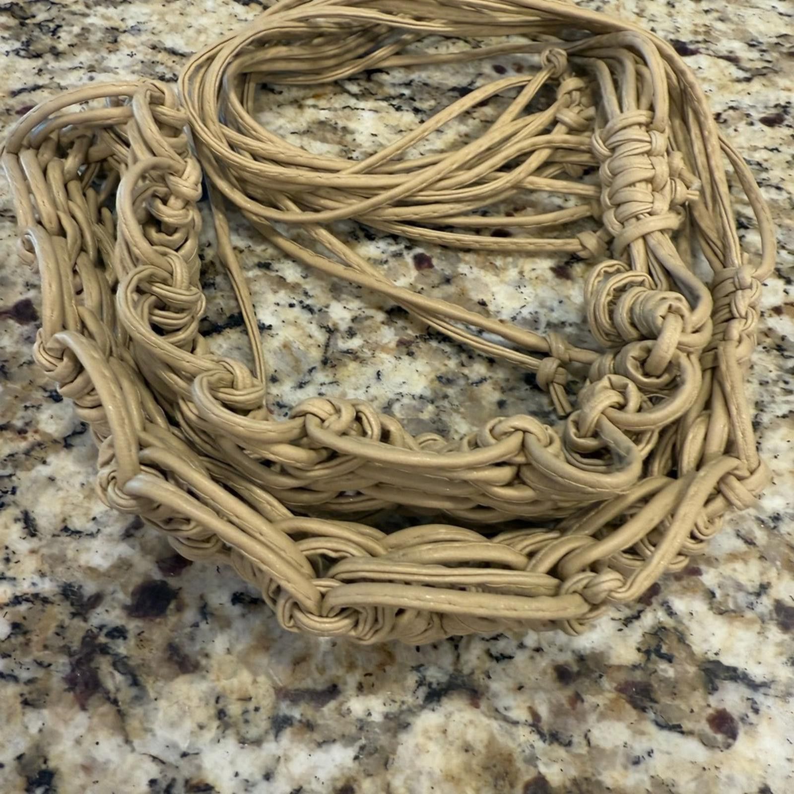 Other Tan bohemian braided rope belt tassel ends 51” length Size ONE SIZE - 4 Thumbnail