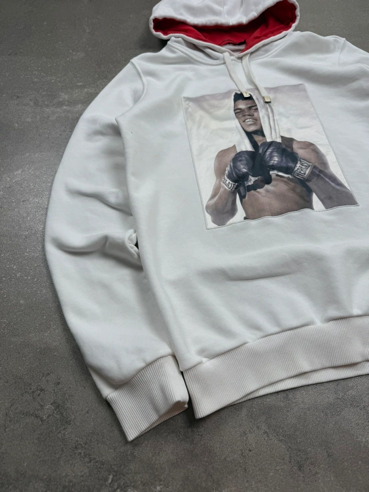 Dolce Gabbana Muhammad Ali hoodie street wear luxury y2k