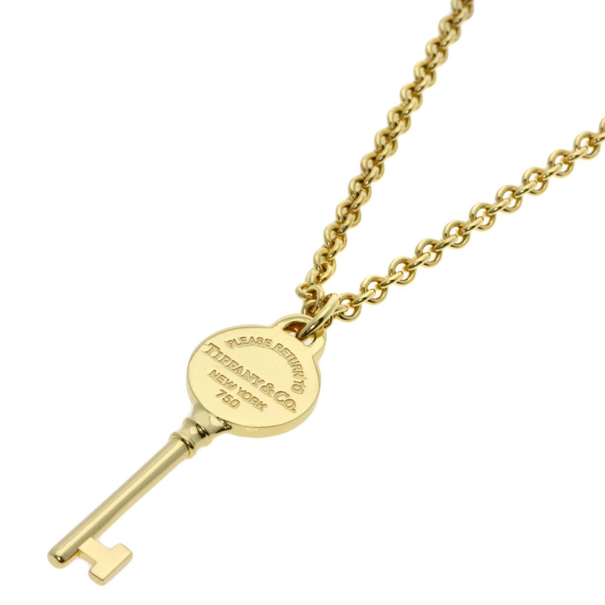 Tiffany & Co. Tiffany & Co. Return to Key Necklace, 18K Yellow Gold, Women's. Size ONE SIZE - 1 Thumbnail