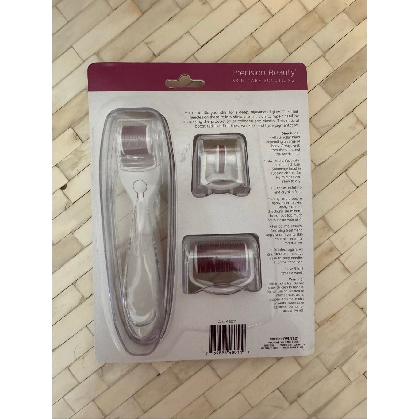 Other Precision Beauty Radiant Glow Microneedle Derma Roller Set 3 Size ONE SIZE - 2 Thumbnail