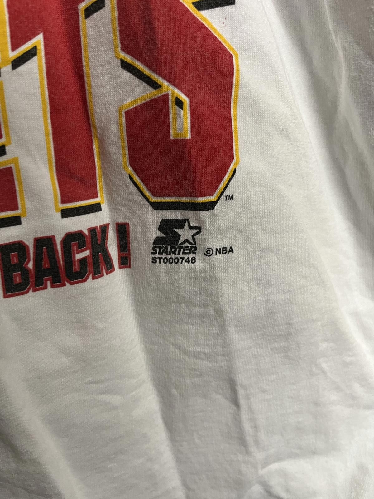 Designer VTG Houston Rockets T-shirt 1995 NBA World Champs XL Size US XL / EU 56 / 4 - 4 Thumbnail