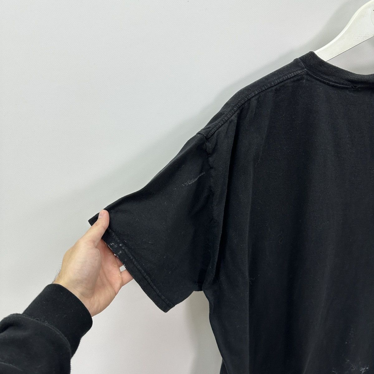 Vintage Vintage 90s Wrangler big logo tee y2k black jeans hype og Size US XL / EU 56 / 4 - 11 Thumbnail