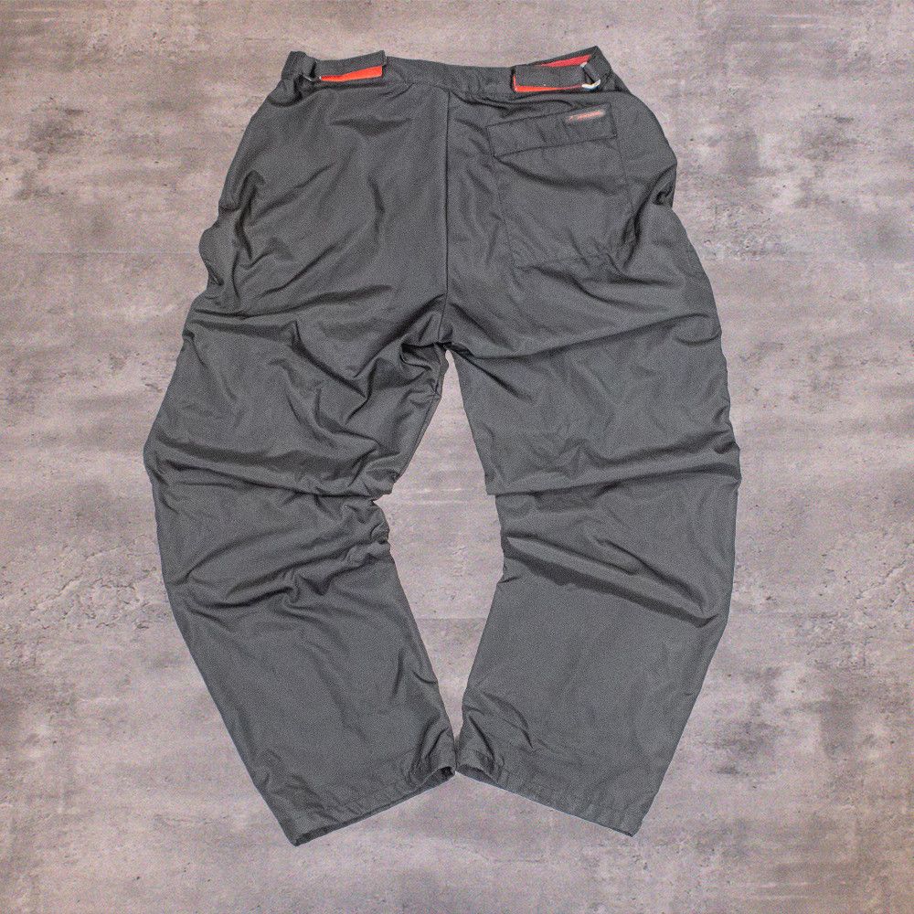 Point Zero Y2K 2000's Baggy Relax Fit Black Polyester Blend Pant's Size US 36 / EU 52 - 1 Thumbnail