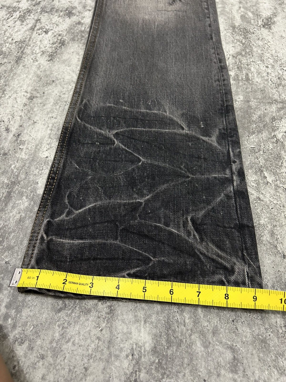 If Six Was Nine Jackrose Number Nine Tornado Mart style Denim Size US 33 - 22 Thumbnail