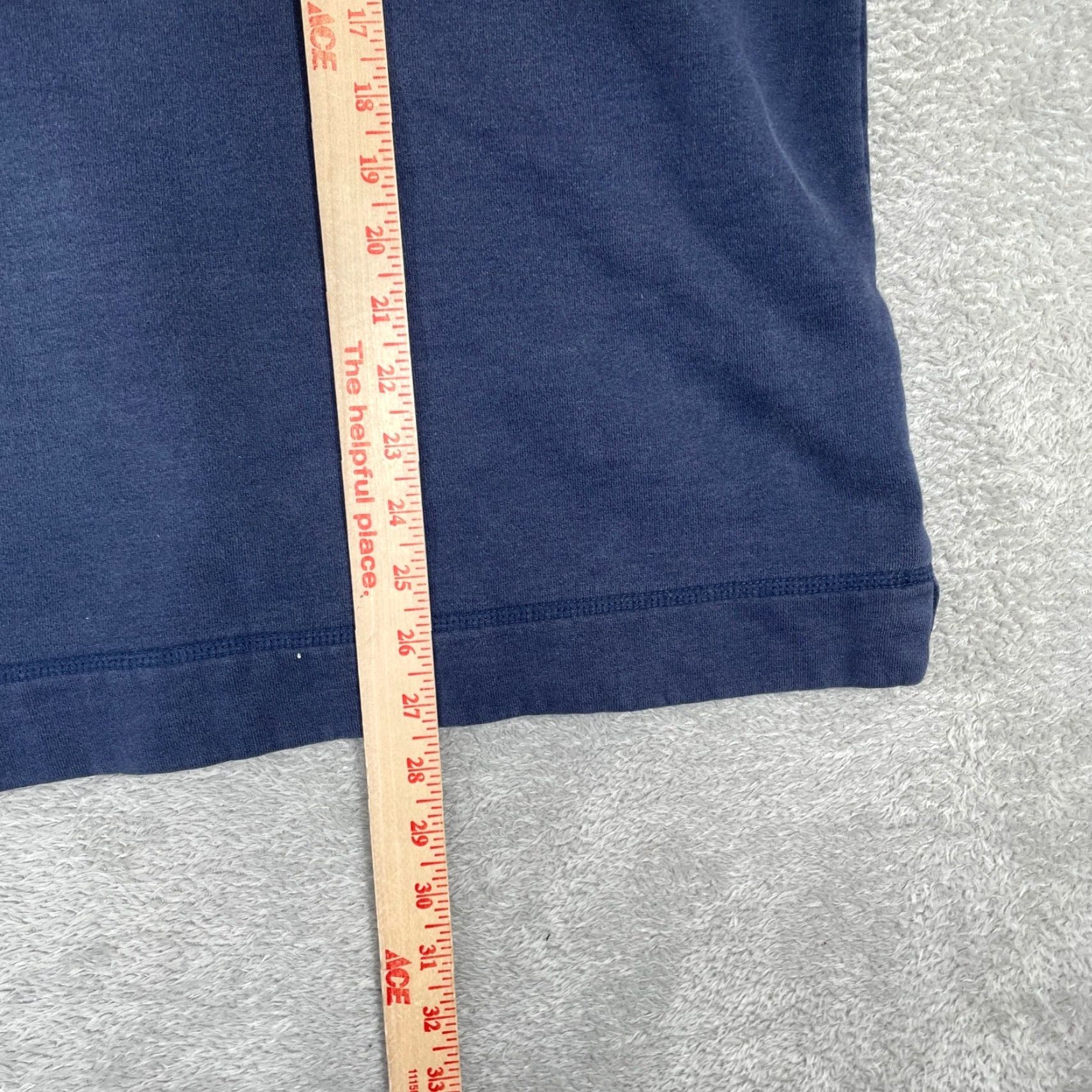 Tommy Hilfiger VINTAGE Tommy Hilfiger Hoodie Mens Large Blue Baggy Streetwear Hiphop Y2K Navy Blue Graphic Print Hoodie Oversized Logo Pullover Size US L / EU 52-54 / 3 - 6 Thumbnail