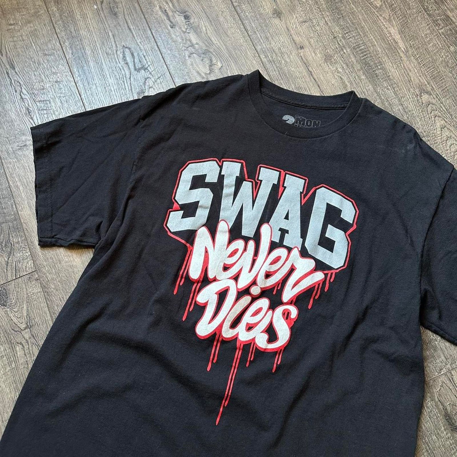 Vintage Swag Vintage Epic Y2K 00s Emo Mall Goth Swag Never Die Shirt Size US XL / EU 56 / 4 - 2 Thumbnail