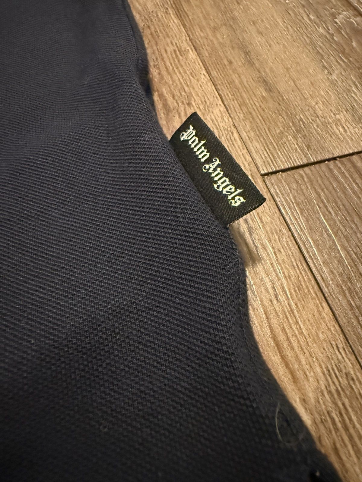Palm Angels Palm Angels Polo Navy Blue Shirt Size US L / EU 52-54 / 3 - 4 Thumbnail