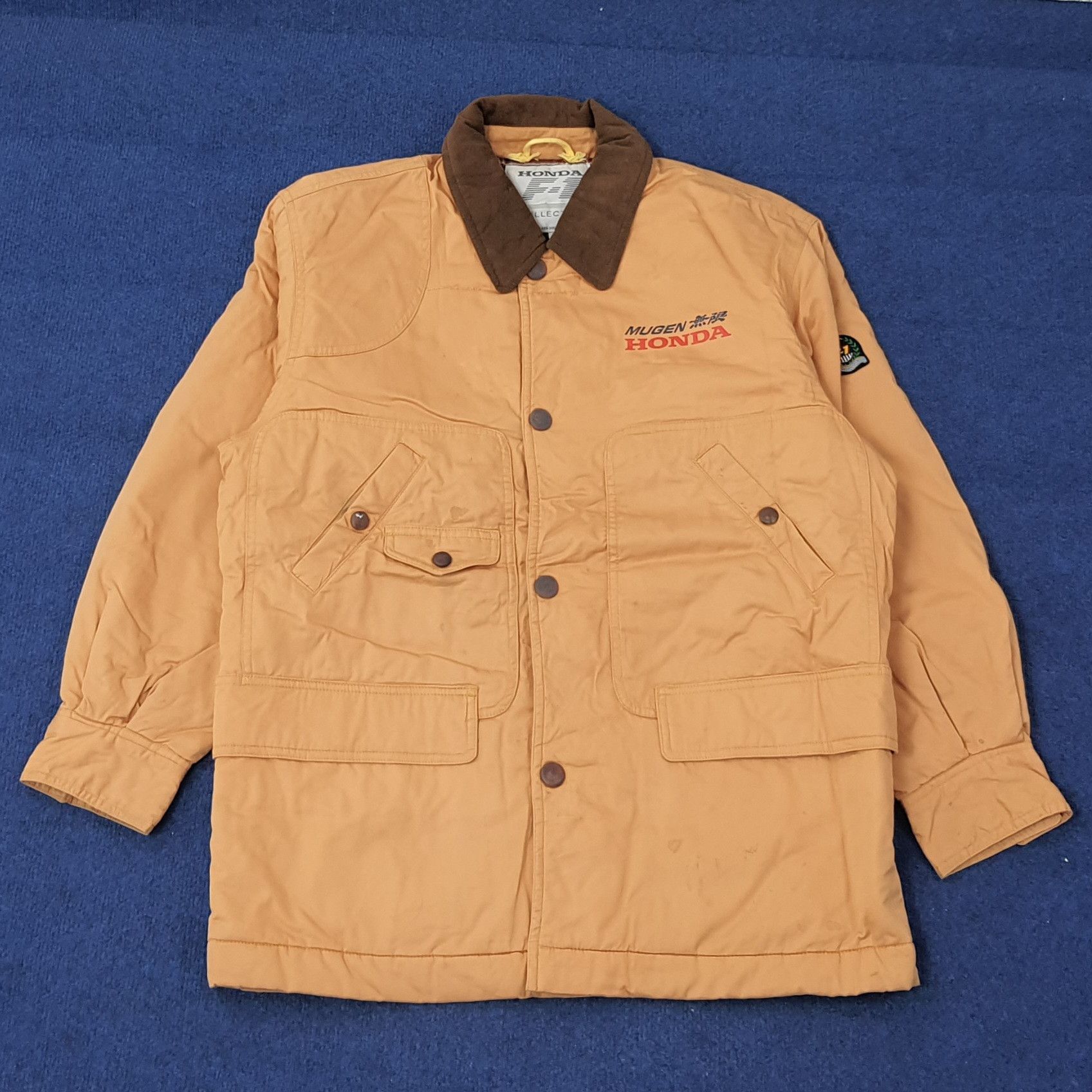 Japanese Brand Vintage HONDA F-1 Custom Mugen Logo Jacket C254N24 Size US L / EU 52-54 / 3 - 3 Thumbnail