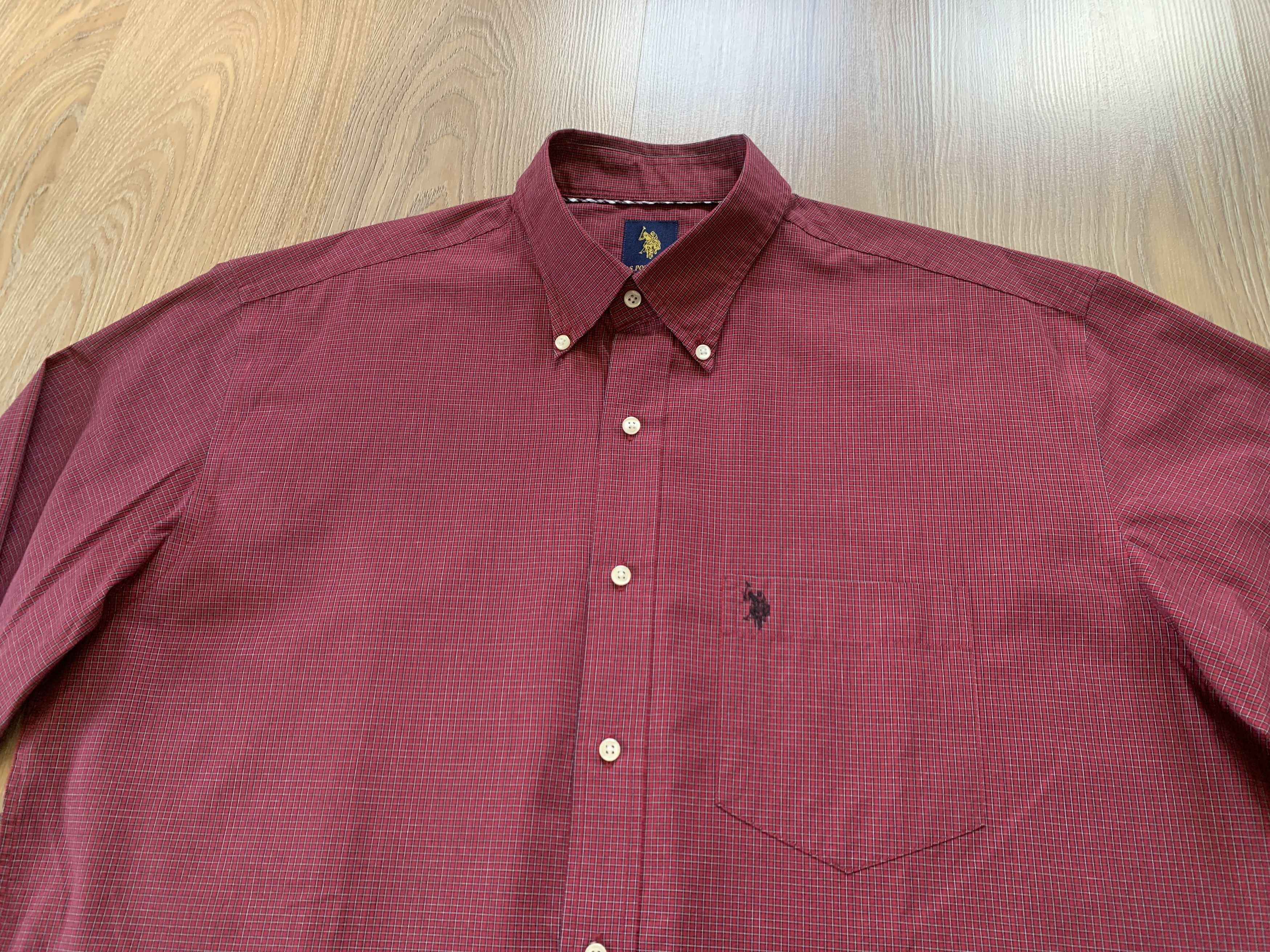 U.S. Polo Assn. US Polo ASSN Mens Long Sleeve Shirt Size US L / EU 52-54 / 3 - 4 Thumbnail