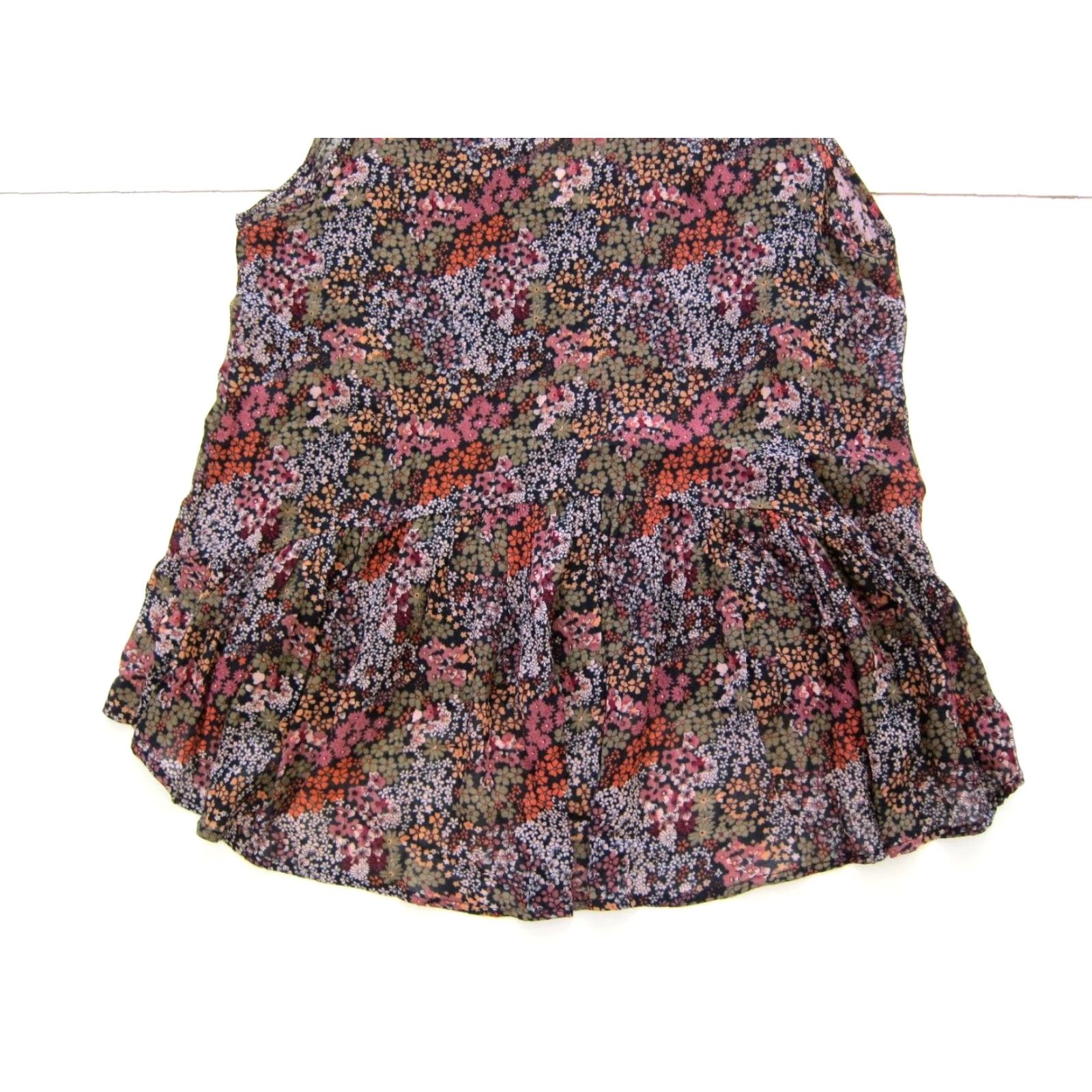 Vintage Elodie Blouse Tank Top NWT 100% Rayon Floral Sleeveless Pink Large Womens Size L / US 10 / IT 46 - 6 Thumbnail