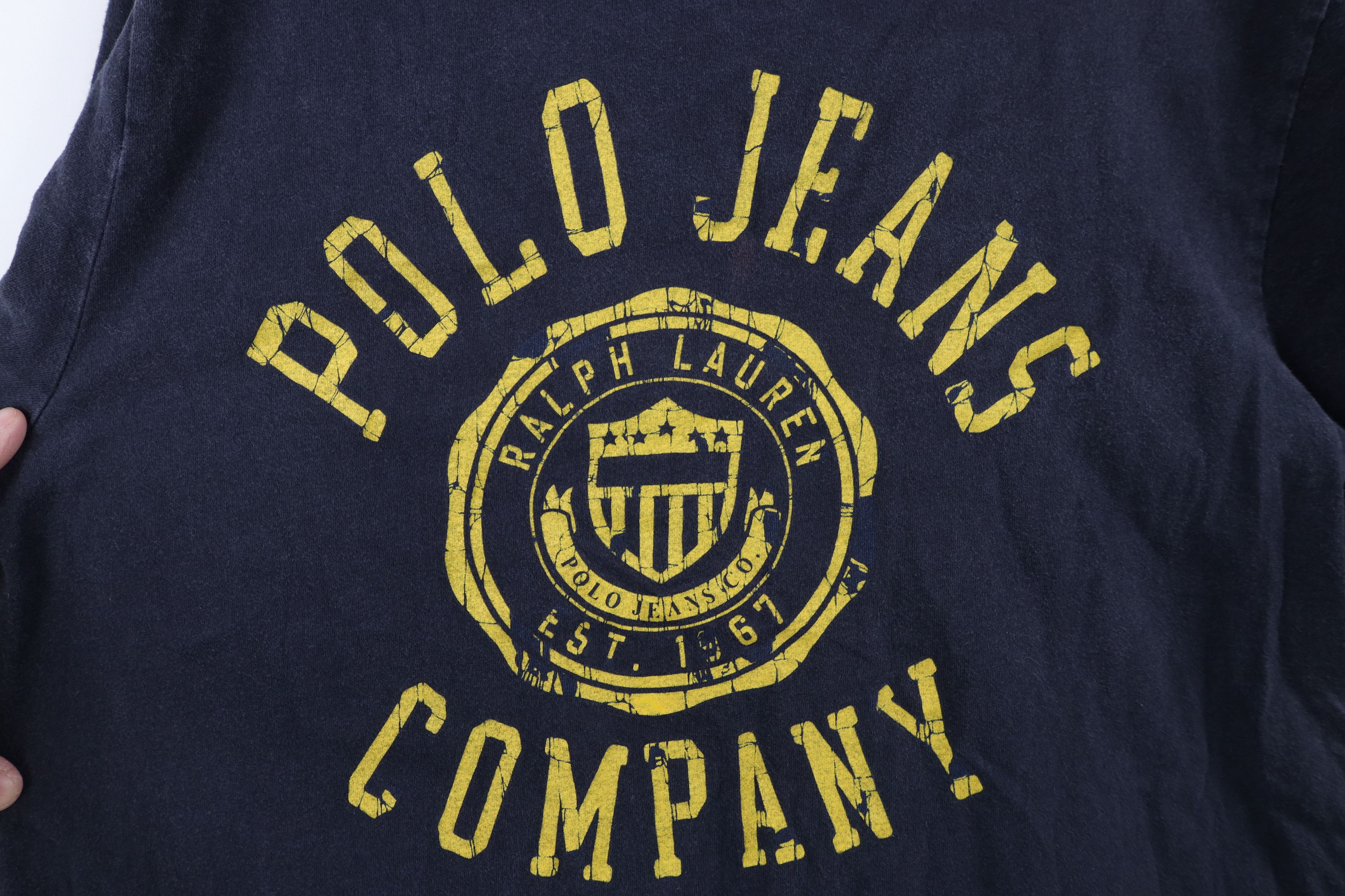 Ralph Lauren × Vintage Vintage 90s Y2K Ralph Lauren Crest Short Sleeve T-Shirt Size US M / EU 48-50 / 2 - 4 Thumbnail