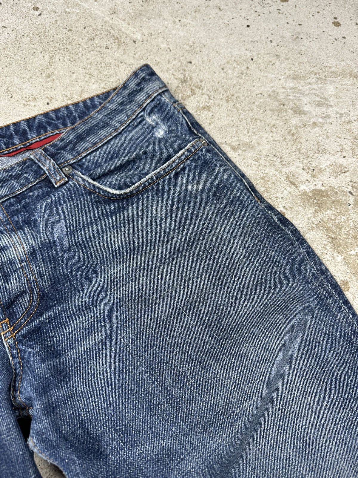 Prada Prada Straight Fit Tab Blue Denim Pants Jeans Size US 30 / EU 46 - 7 Thumbnail