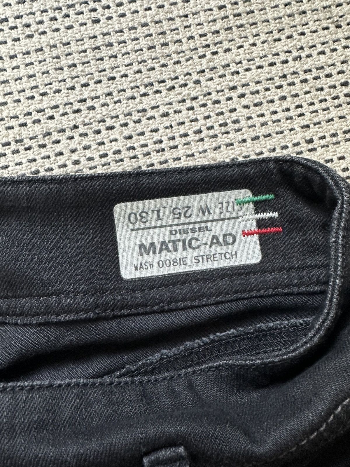 Adidas × Diesel Vintage Diesel x Adidas Skinny Jeans Size US 26 / EU 42 - 6 Thumbnail