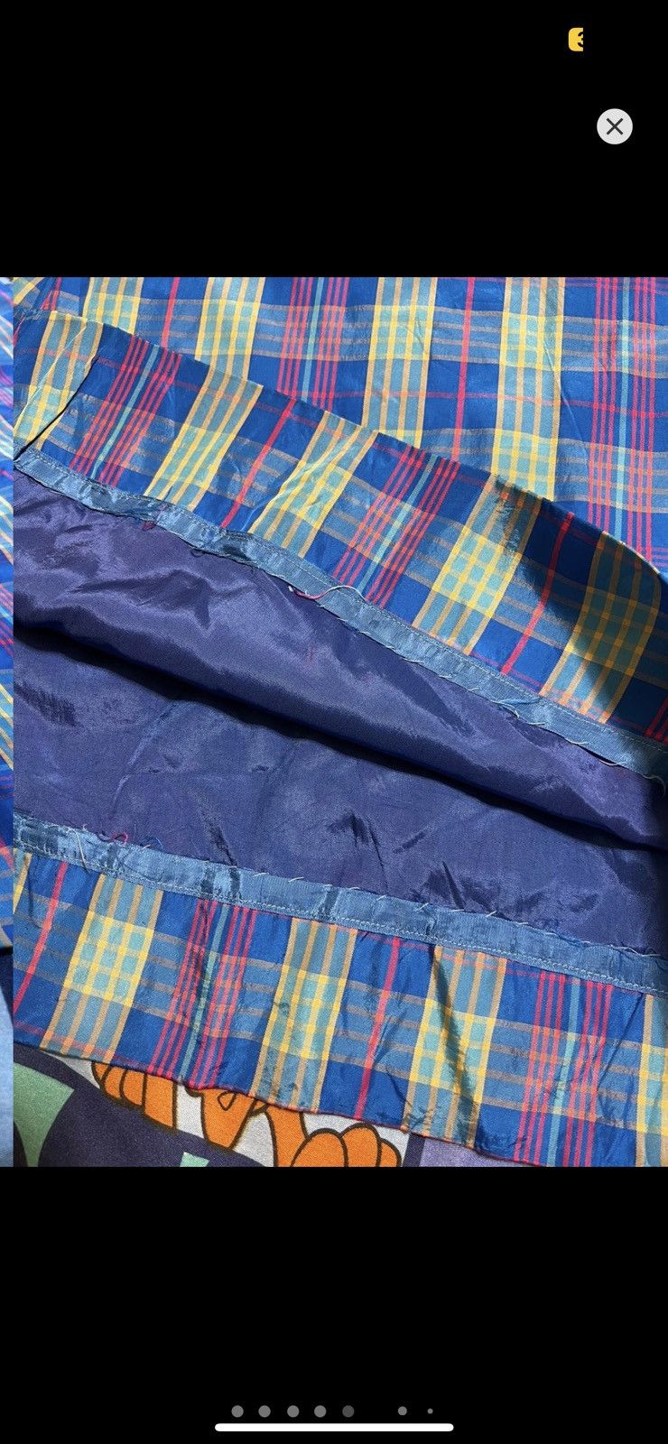 Vintage ***FINAL DROP***RARE 90s TECHNICAL PLAID NYLON SHIRT 24-26 Size US 26 / EU 42 - 6 Thumbnail