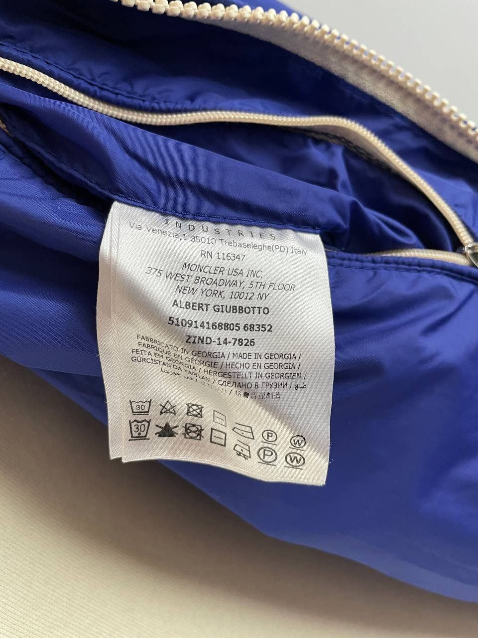 Moncler Moncler Blue Jacket Size US L / EU 52-54 / 3 - 18 Thumbnail
