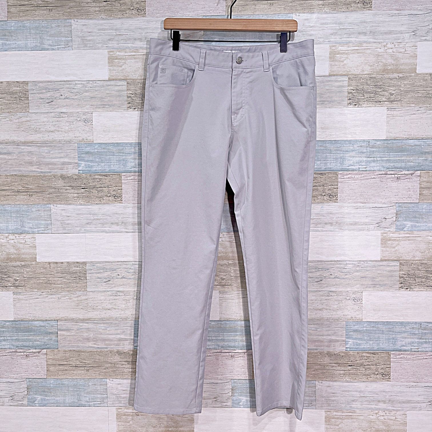 Peter Millar Peter Millar EB66 Performance Pants British Gray Mens 34x30 Size US 34 / EU 50 - 2 Thumbnail