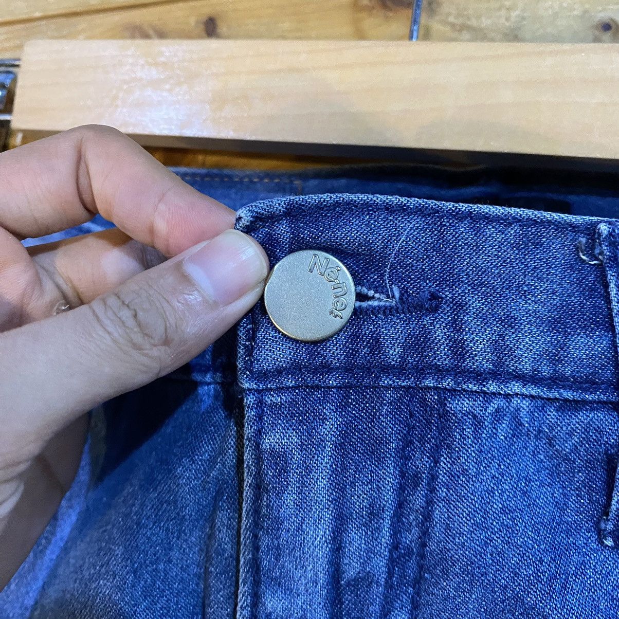 Issey Miyake Issey Miyake Ne-net Baggy Drop Crotch Denim Pants 28 Size US 28 / EU 44 - 12 Thumbnail