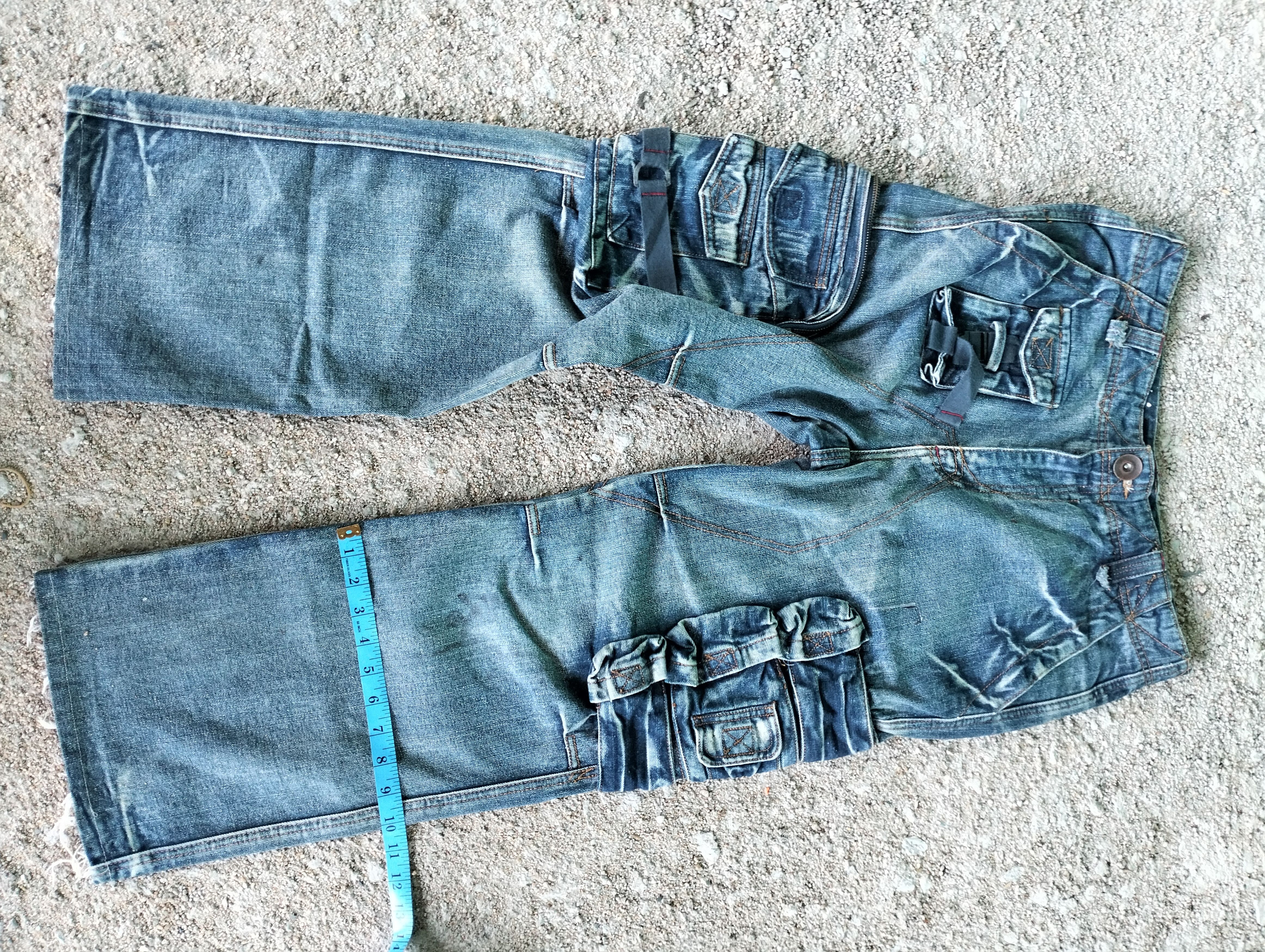 Other Streetwear utility denim cargo jeans Size US 34 / EU 50 - 11 Thumbnail