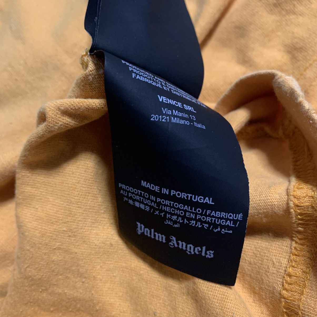 Palm Angels Palm Angels Medium Legalize It Yellow Tee Size US M / EU 48-50 / 2 - 6 Thumbnail