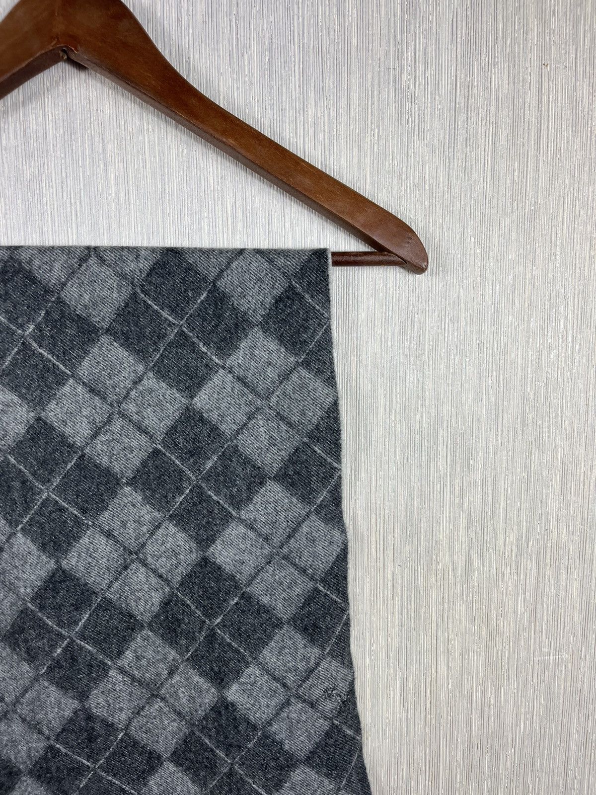 Brooks Brothers × Designer Brooks Brothers 100% full cashmere square checked scarf Size ONE SIZE - 2 Thumbnail