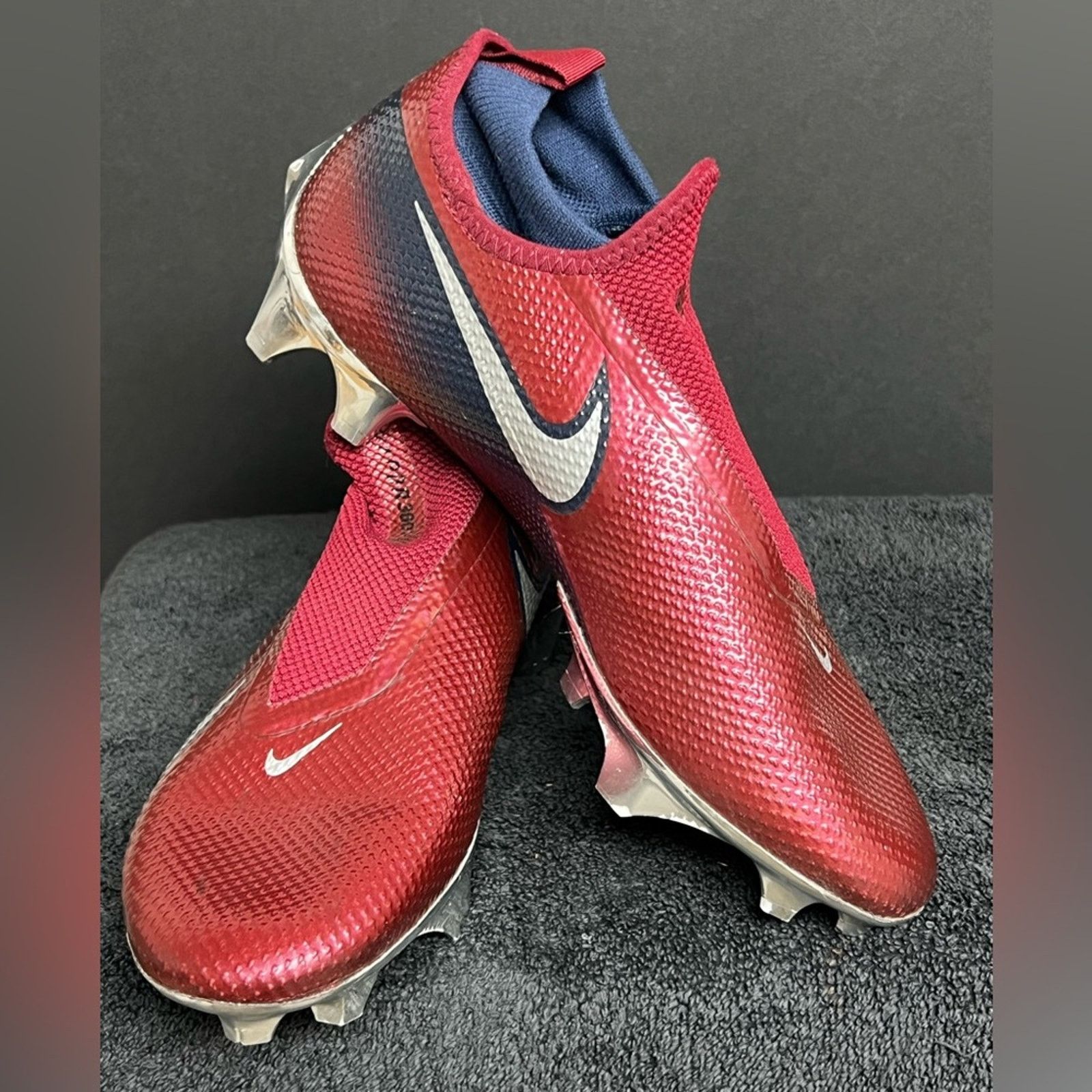 Nike Nike Vapor Edge Pro 360 ID Football Cleats Metallic Men RARE Size US 7.5 / EU 40-41 - 4 Thumbnail