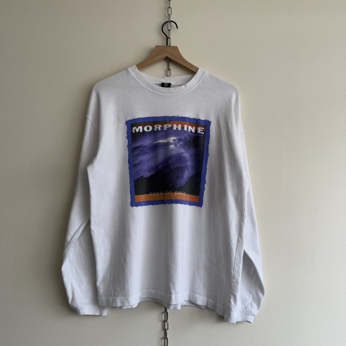 Vintage Large RARE vintage 1997 Morphine Cure For Pain long sleeve Size US L / EU 52-54 / 3 - 2 Thumbnail