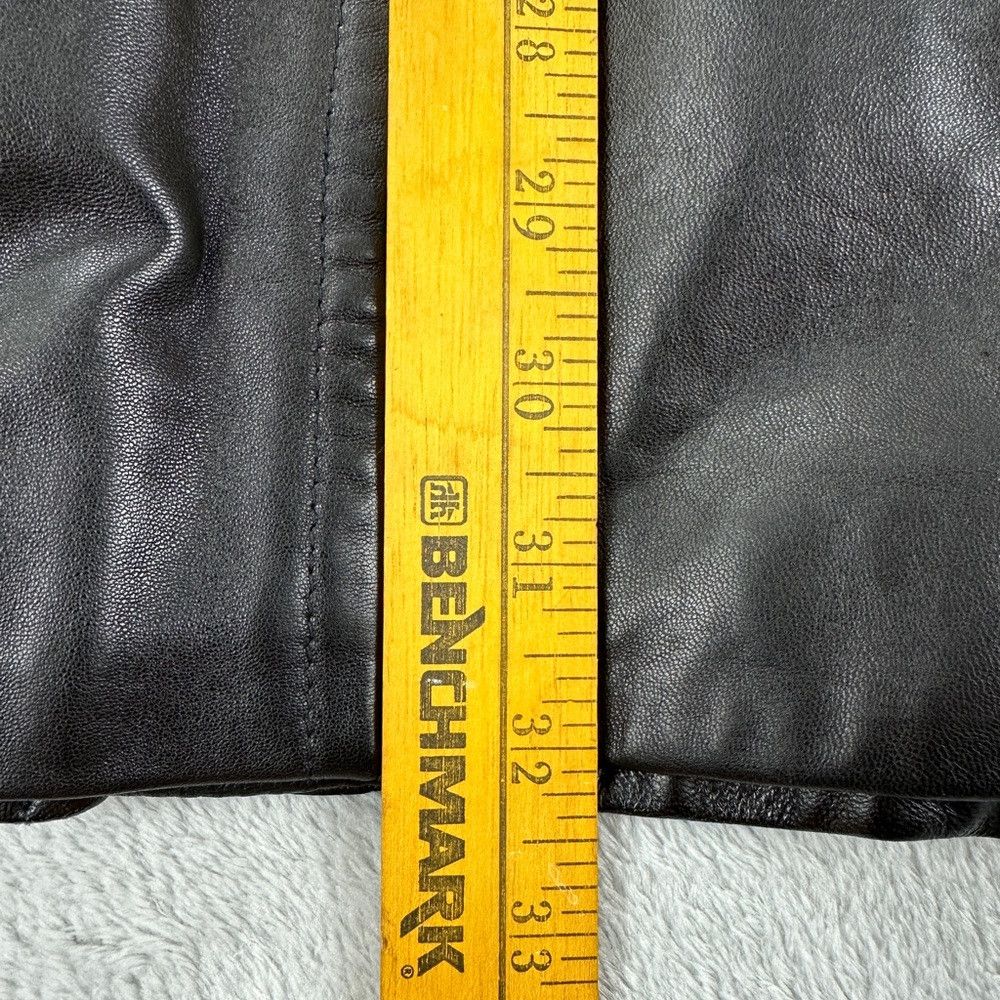 Danier Danier Genuine Black Leather Jacket Men's Size Large/ 20-22 Size US L / EU 52-54 / 3 - 6 Thumbnail