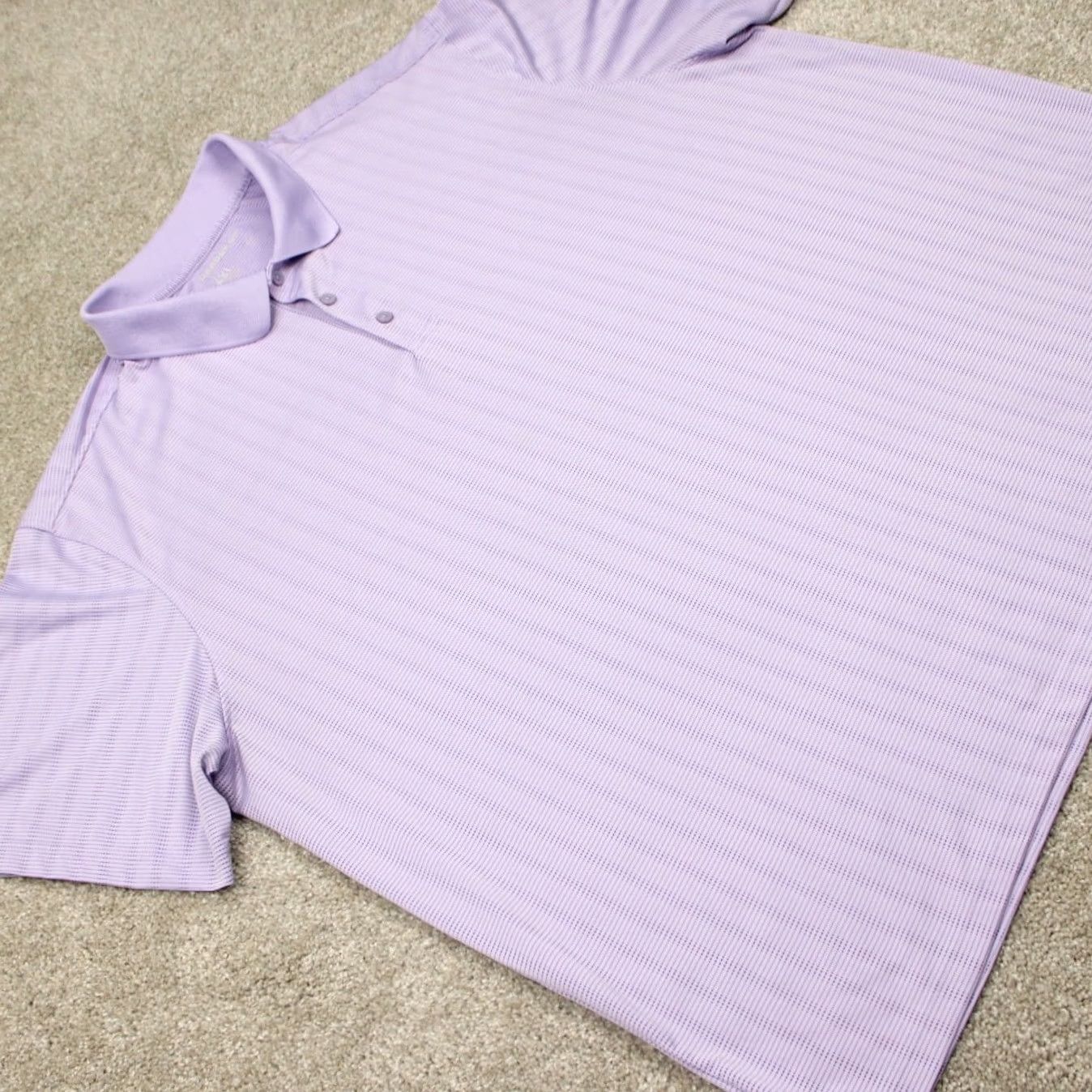 Reebok Reebok Golf Polo Shirt Men 4XL XXXXL Purple 100% Polyester Short Sleeve Pullover Size US XXL / EU 58 / 5 - 6 Thumbnail