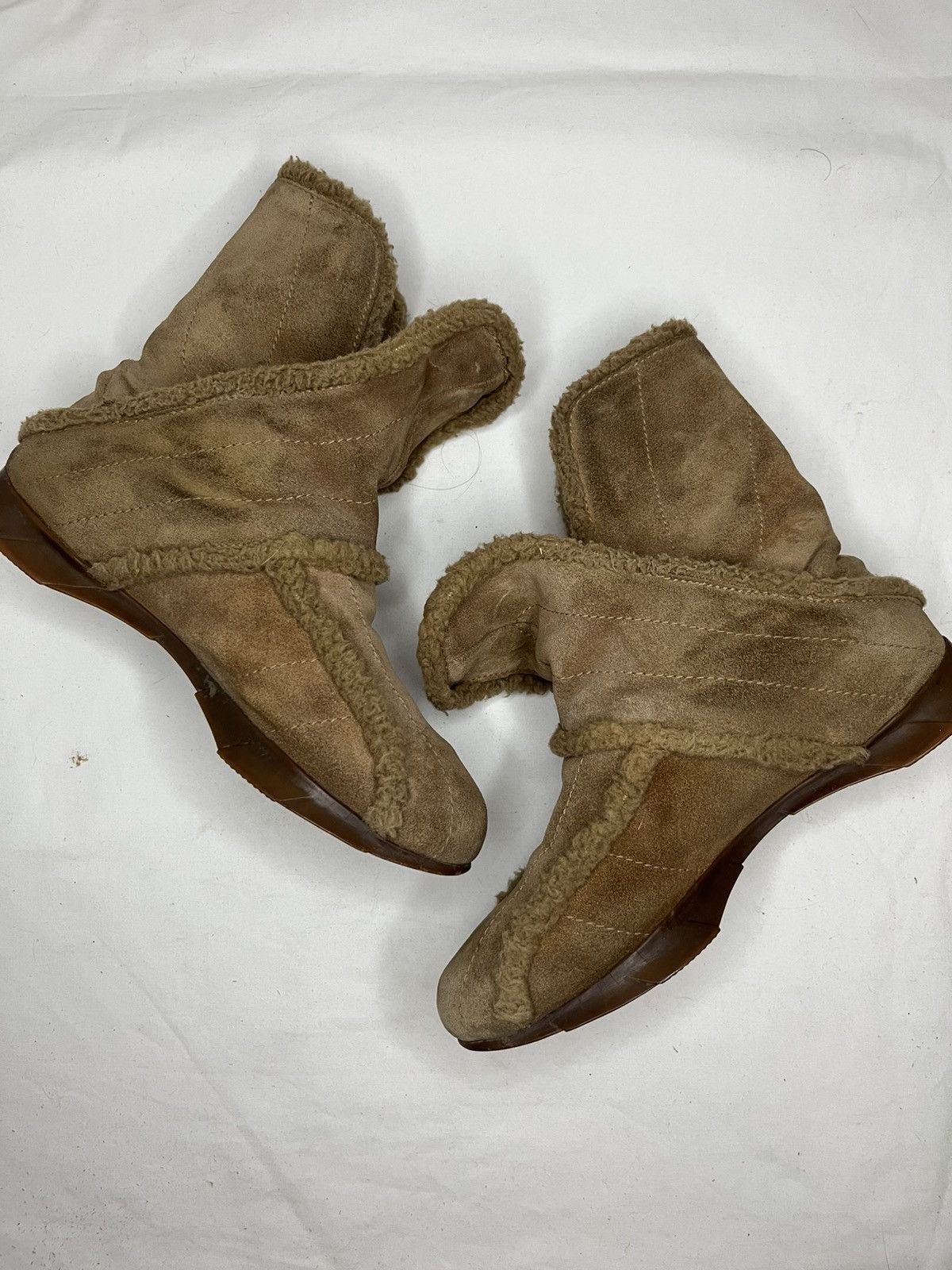 Puma Puma Yutori Fuyu Archive shoe 8.5 Suede Brwn SlipOn 2007