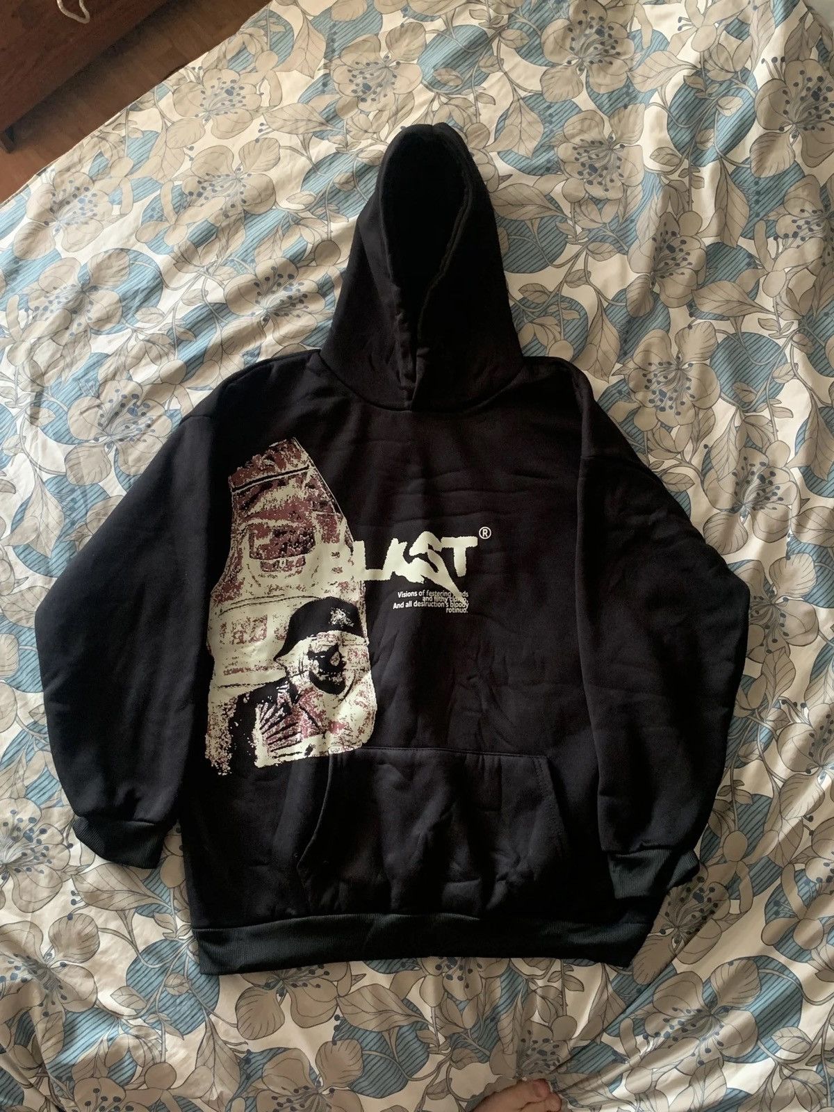 Japanese Brand Retro Gothic Hip Hop Harajuku Sweatshirt Hoodie y2k Size US L / EU 52-54 / 3 - 5 Thumbnail
