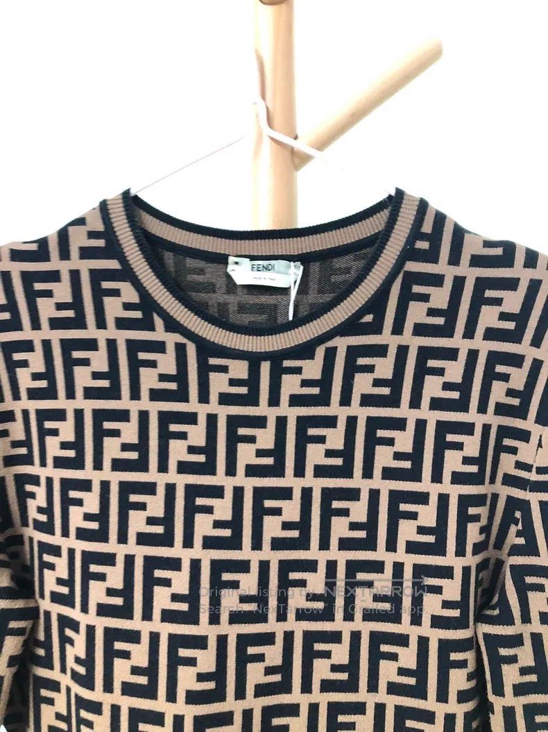 Fendi Fendi All-over printed dress Size S / US 4 / IT 40 - 5 Thumbnail