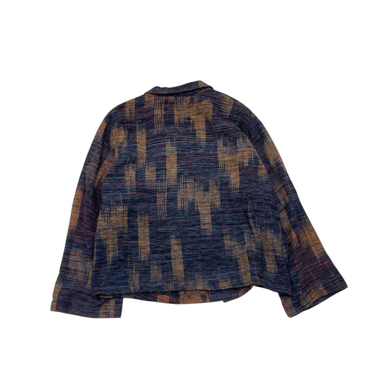 Issey Miyake 💥Vintage 90s Miena Style Pachtwork Cropped Jacket Size M / US 6-8 / IT 42-44 - 2 Thumbnail