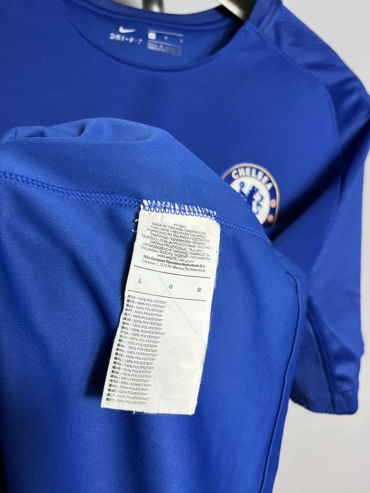 Nike Chelsea 2017 - 2018 home football shirt jersey camiseta Nike Size US L / EU 52-54 / 3 - 9 Thumbnail