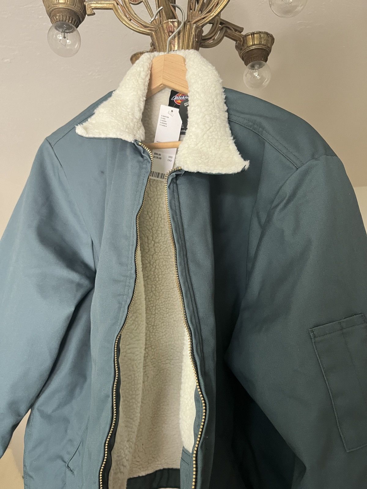 Dickies Dickies Teal Sherpa Jacket (M) Size US M / EU 48-50 / 2 - 2 Thumbnail