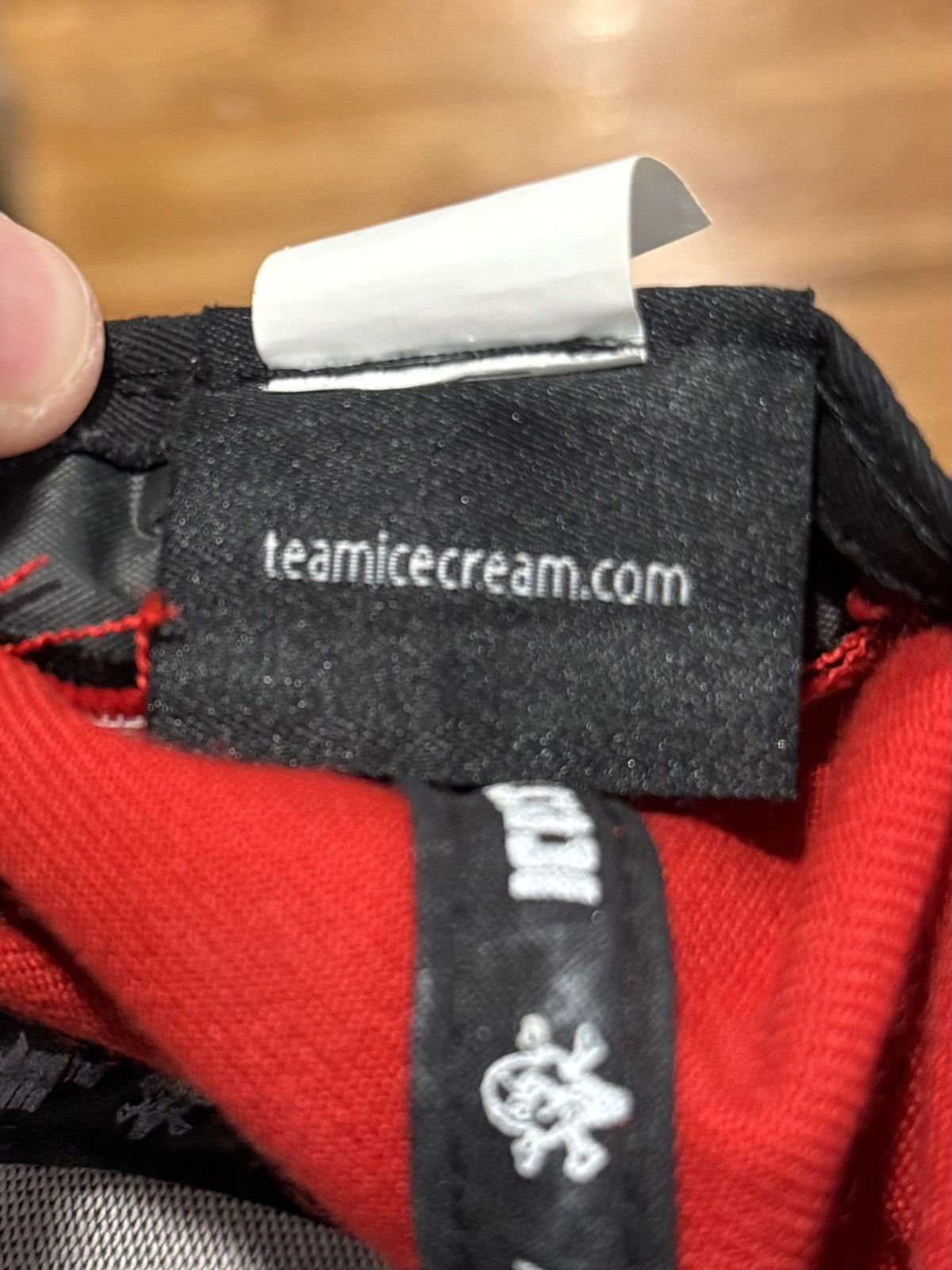 Icecream BBC ICE CREAM red SnapBack hat Size ONE SIZE - 5 Thumbnail