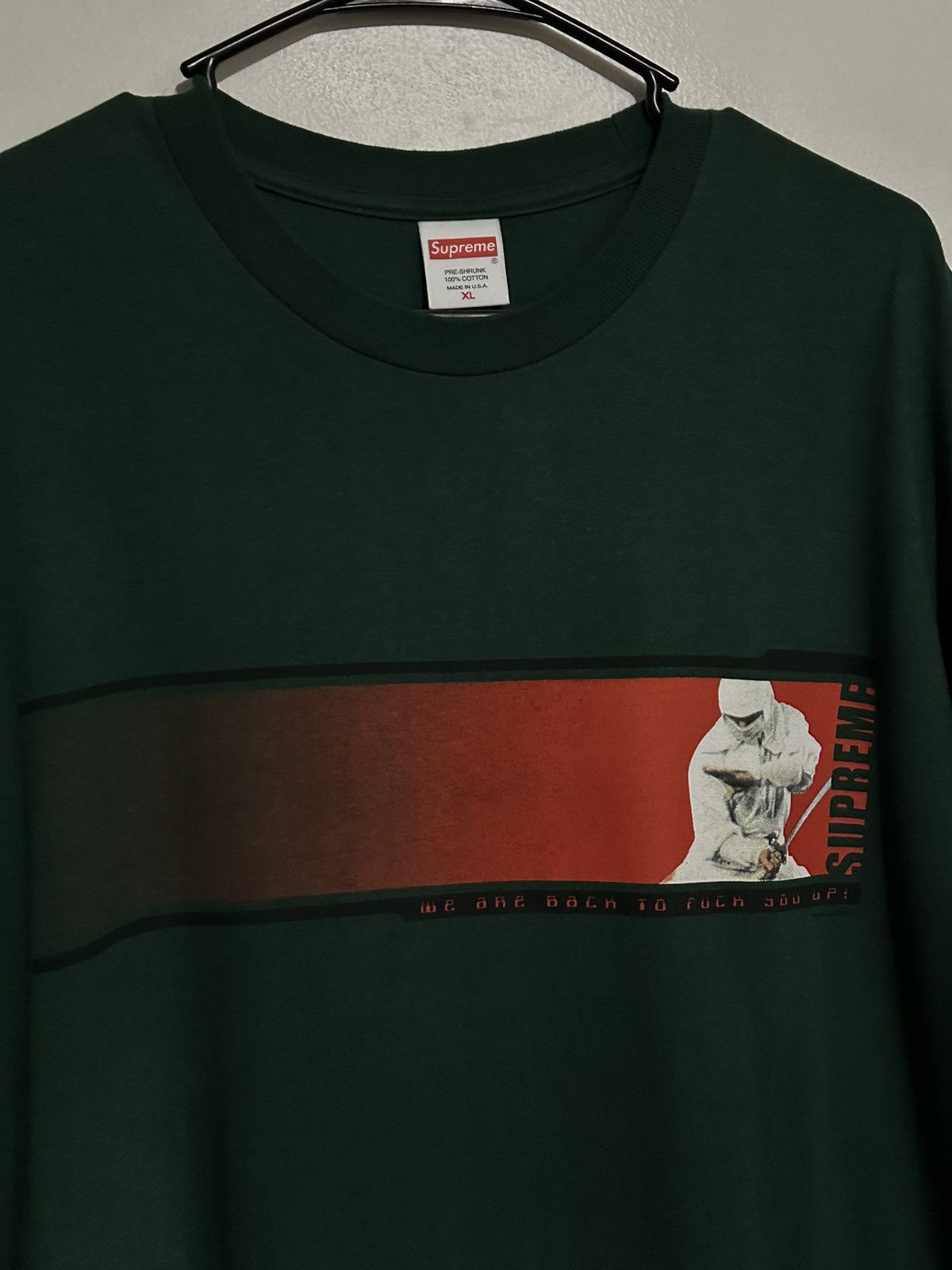 Supreme Supreme We’re Back Ninja Tee Size US XL / EU 56 / 4 - 2 Thumbnail