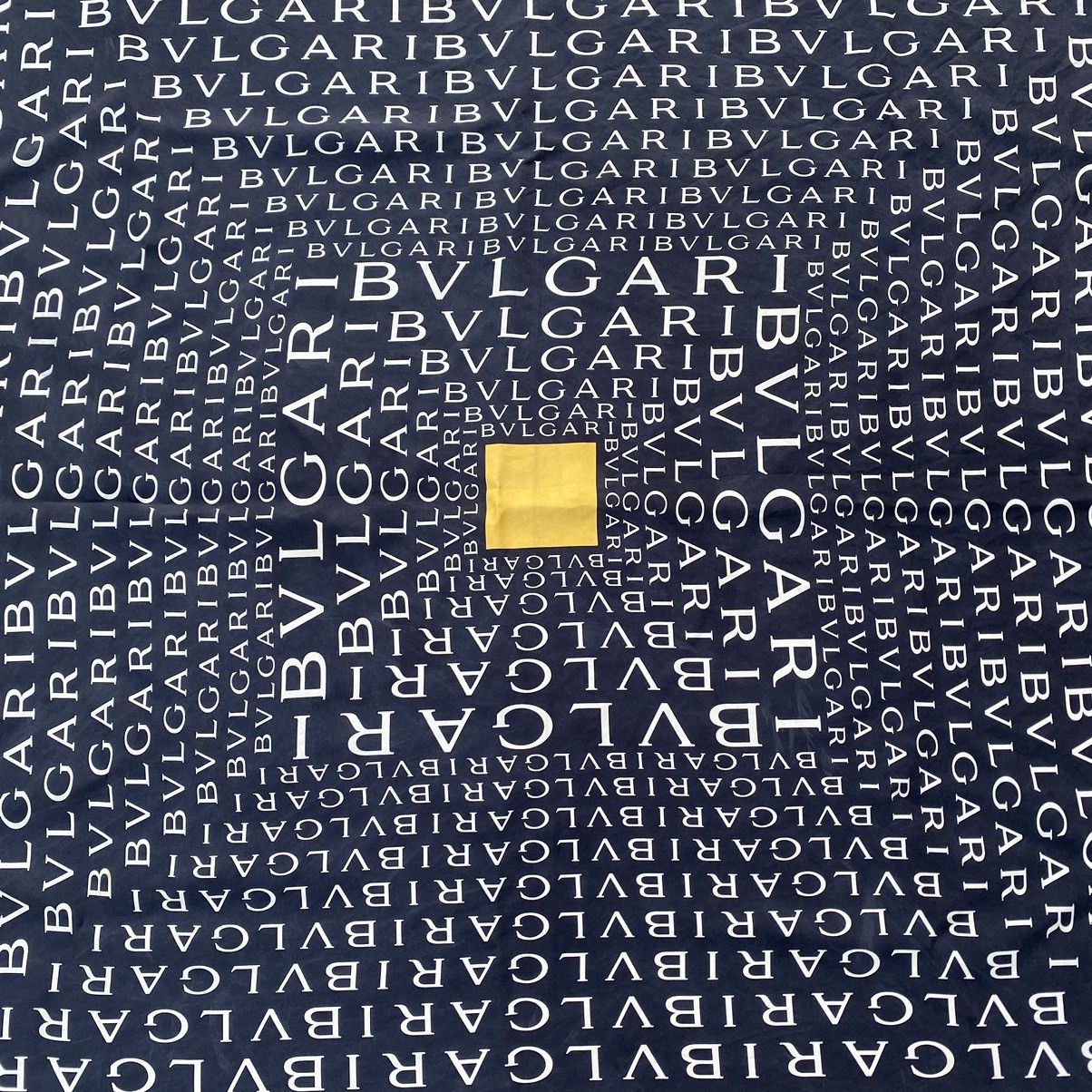 Bvlgari Vintage BVLGARI Silk Scarf Size ONE SIZE - 2 Thumbnail
