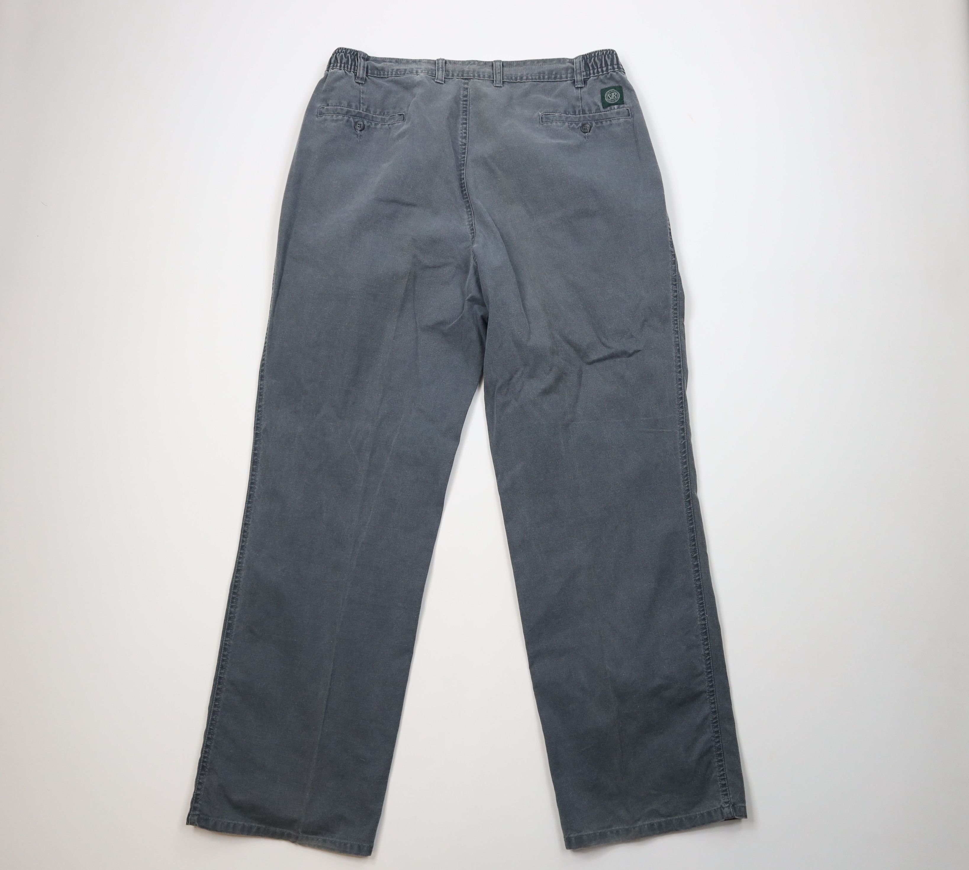 Vintage Vintage 90s Streetwear Stonewash Canvas Wide Leg Pants Size US 38 / EU 54 - 10 Thumbnail