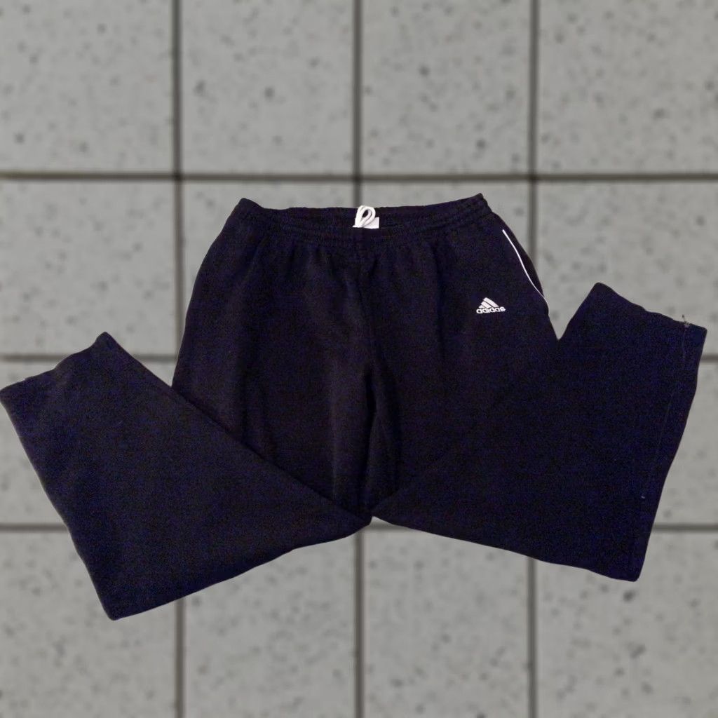 Adidas adidas Pants XL Black Athletic Gym Workout Mens Size US 36 / EU 52 - 1 Thumbnail