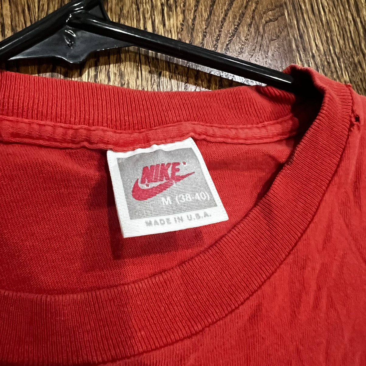 Nike × Vintage 1990 NIKE AIR JORDAN FLIGHT TEE Size US M / EU 48-50 / 2 - 7 Thumbnail