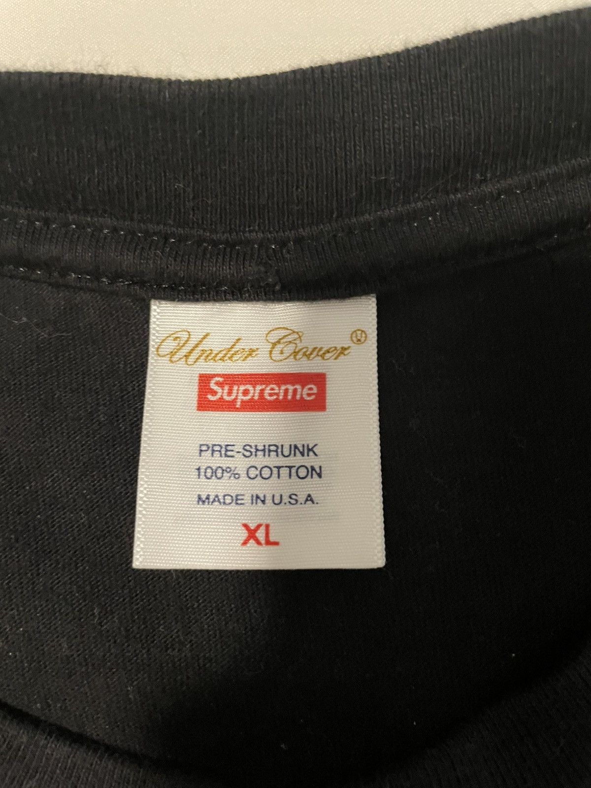 Supreme × Undercover No Gods No Masters Supreme X Undercover Collab Tee Size US XL / EU 56 / 4 - 2 Thumbnail