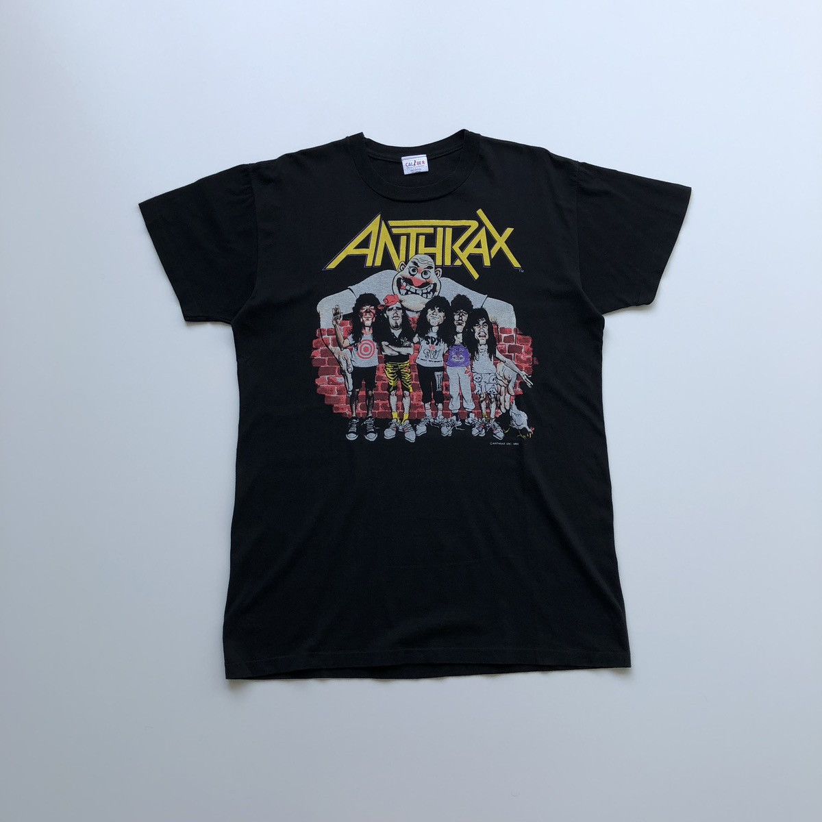 Band Tees Anthrax 1988 Tour State Of Euphoria Vintage 80’s T-Shirt Size US XL / EU 56 / 4 - 1 Thumbnail