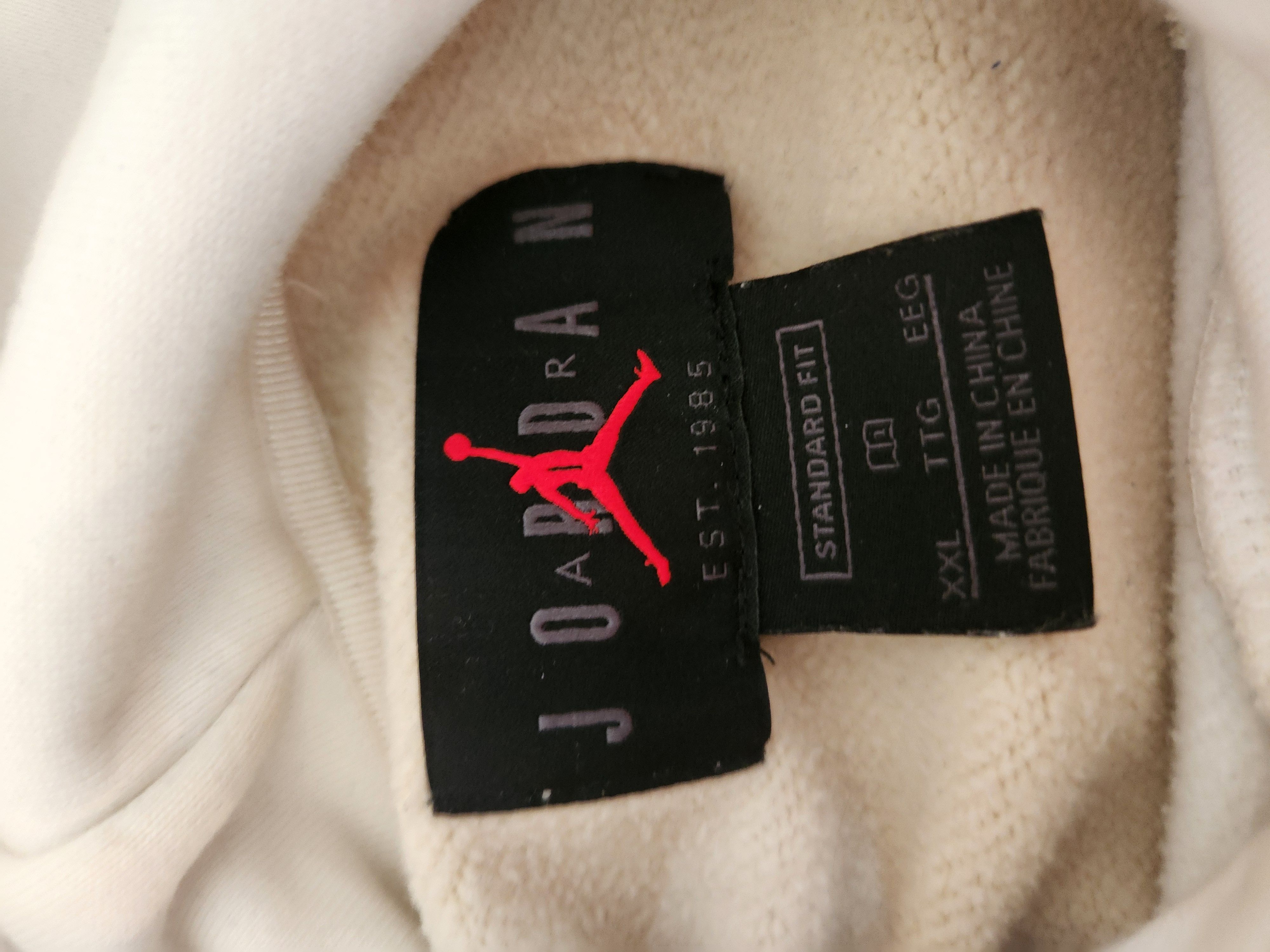 Jordan Brand × Off-White OFF WHITE X JORDAN HOODIE WHITE Size US XXL / EU 58 / 5 - 6 Thumbnail