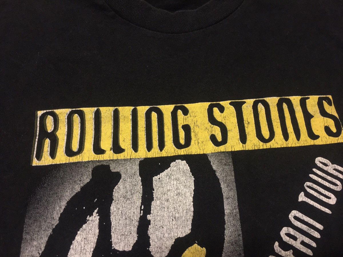 Band Tees × Vintage Vintage 90s The Rolling Stones t shirt Voodoo Lounge Black Size US XL / EU 56 / 4 - 3 Thumbnail