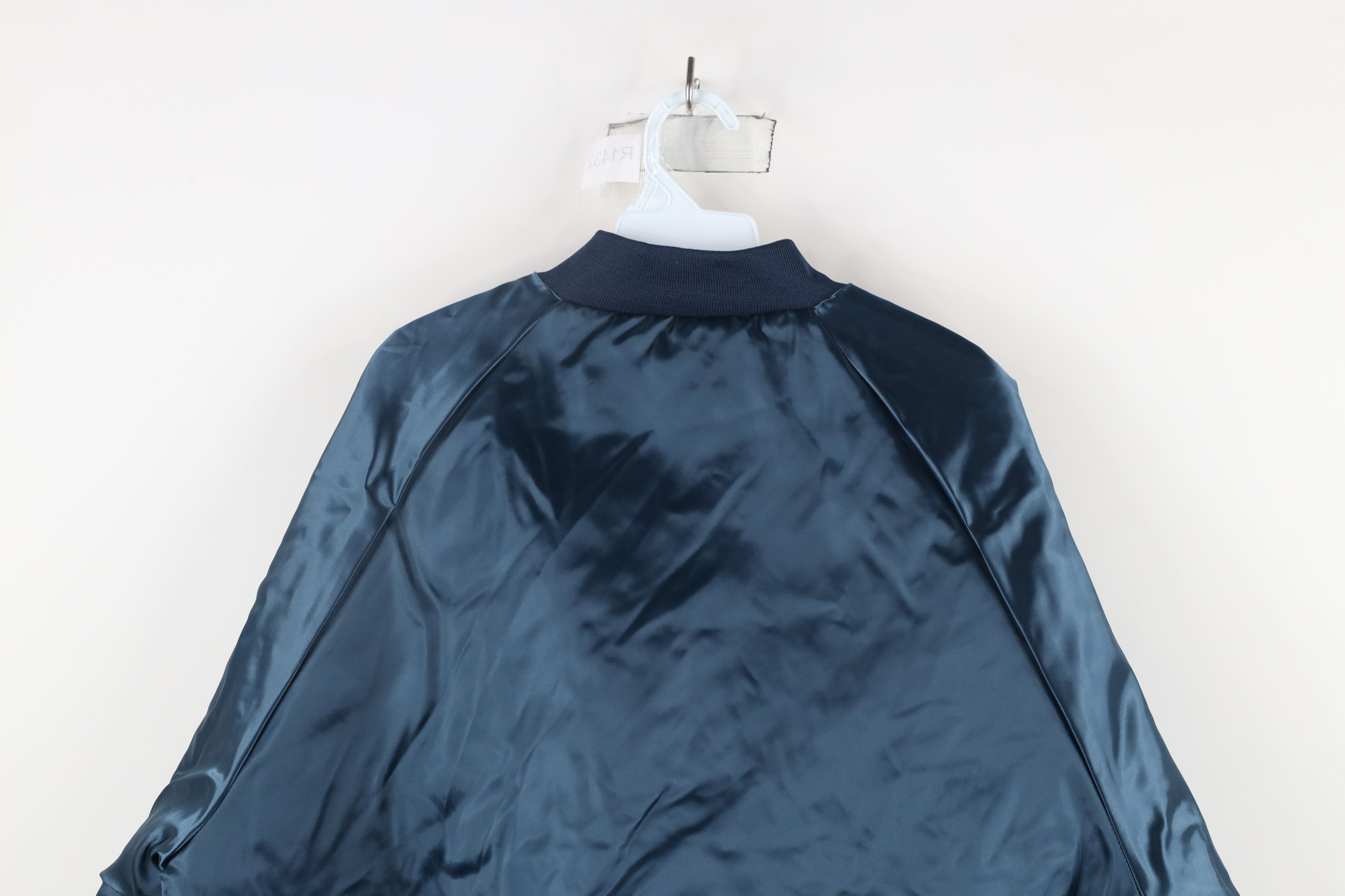 Vintage Vintage 90s American Legion Quilted Satin Bomber Jacket USA Size US L / EU 52-54 / 3 - 11 Thumbnail