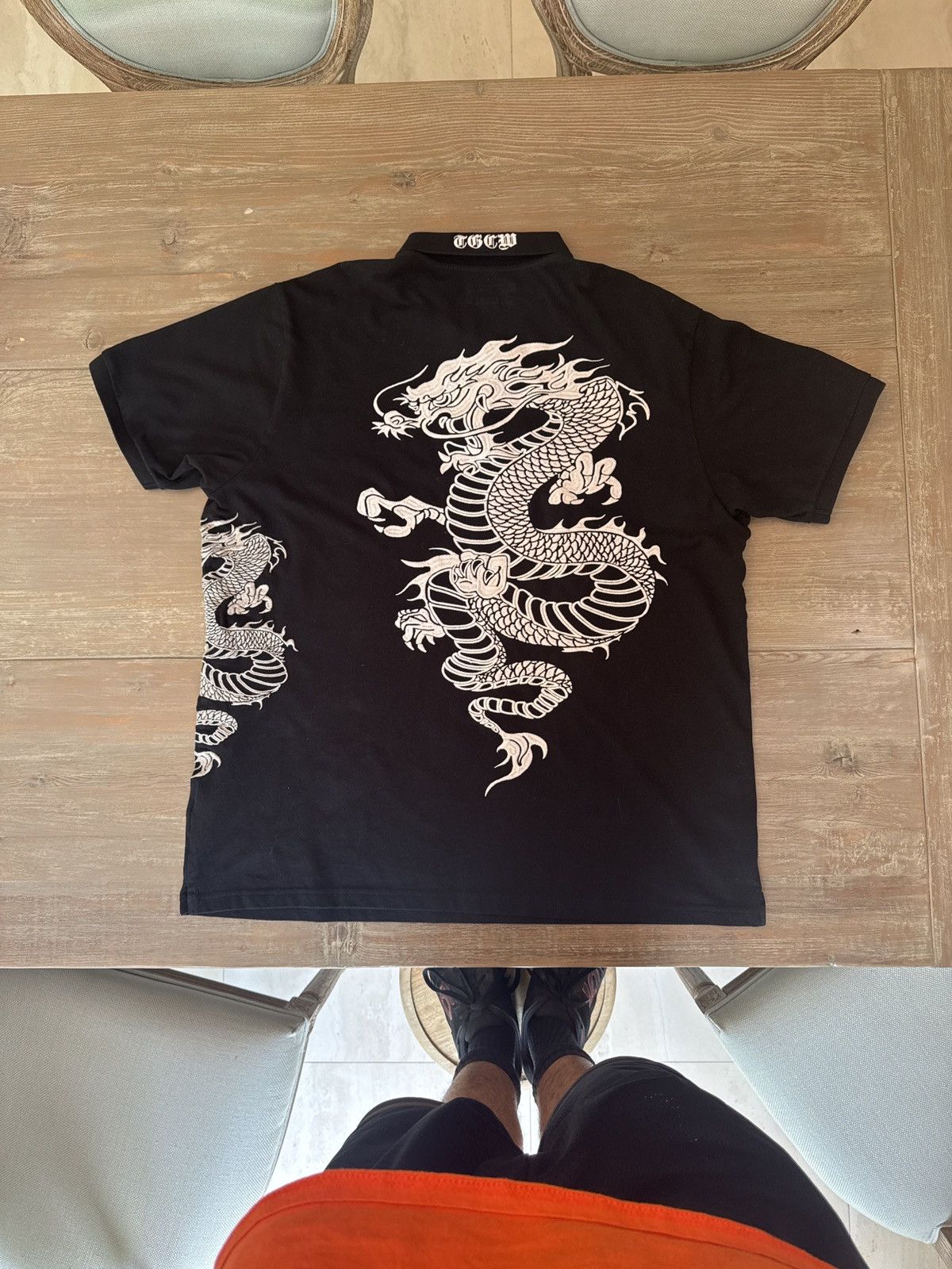 Supreme Supreme The Great China Wall Dragon Polo Size US XL / EU 56 / 4 - 2 Thumbnail